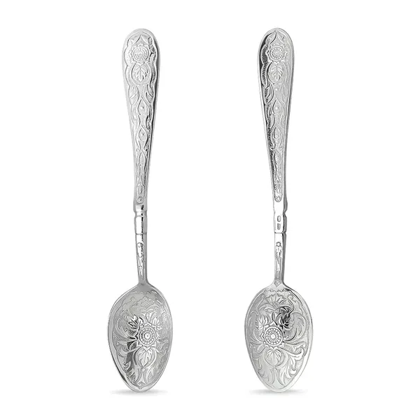 Ложка чайная из серебра