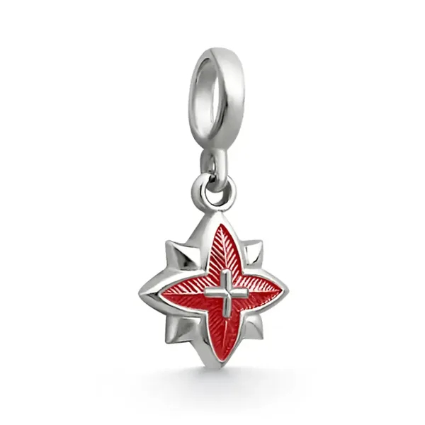 Шарм из серебра, эмаль