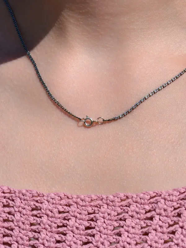 Цепь из серебра, оксид