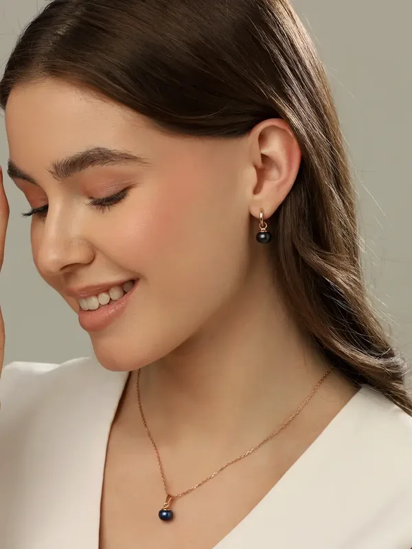 Серьги из серебра с жемчугом, золочение