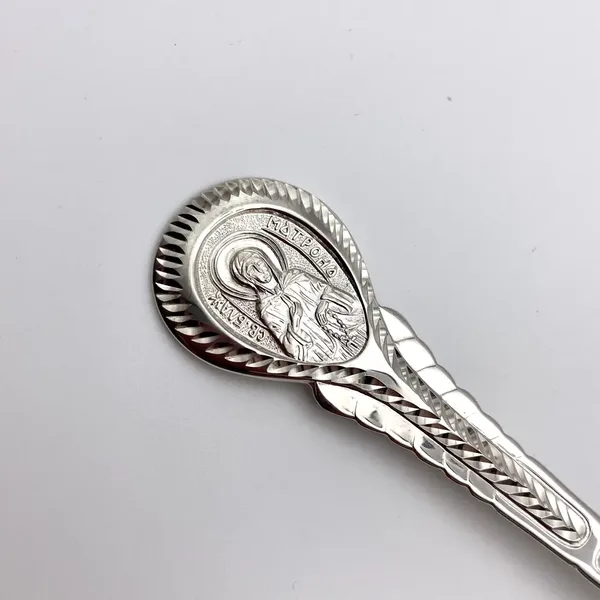 Ложка чайная из серебра