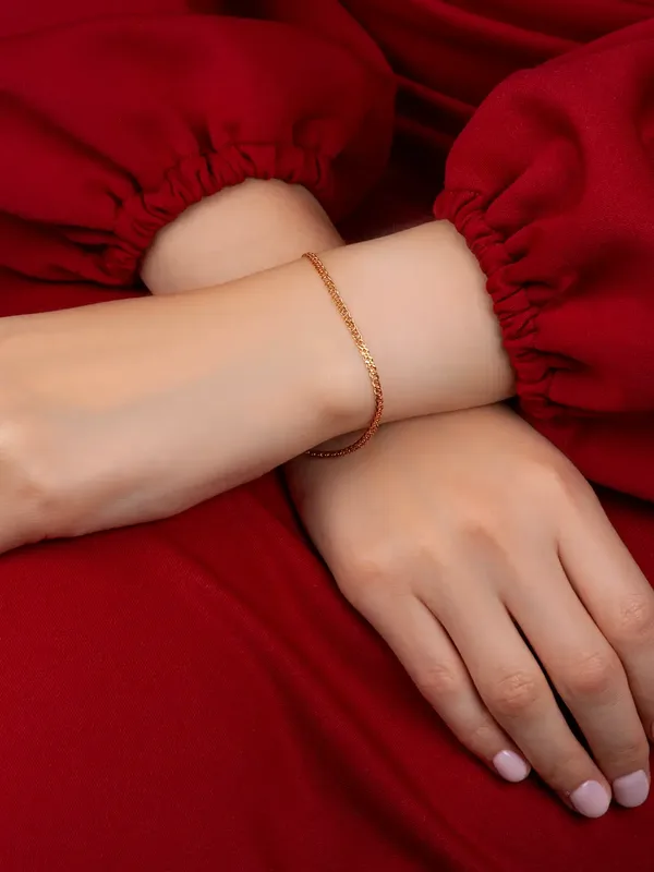 Браслет из серебра, золочение