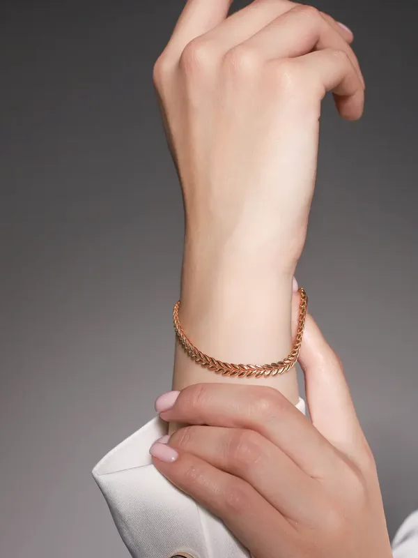 Браслет из серебра, золочение