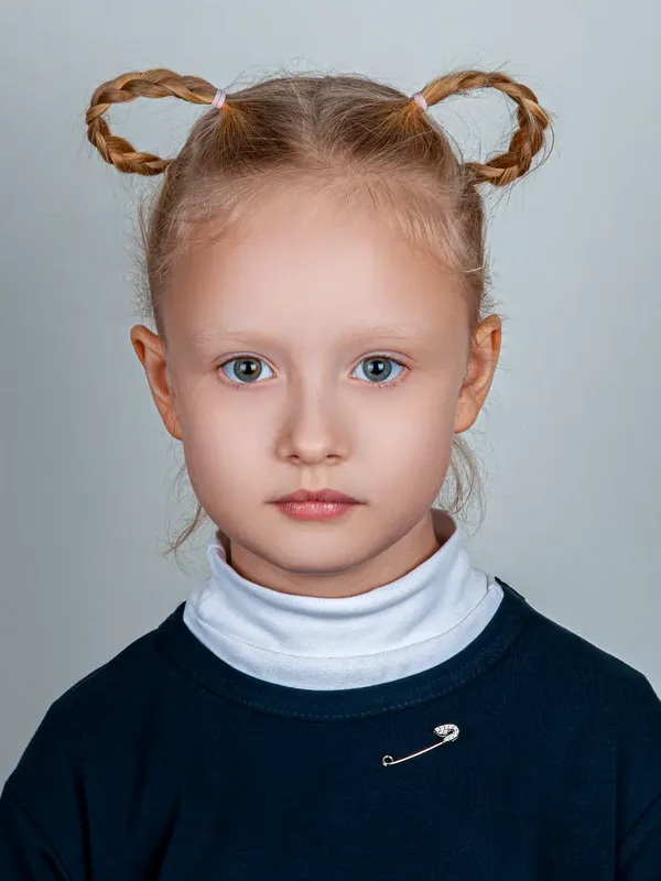 Булавка из серебра с фианитом, родий