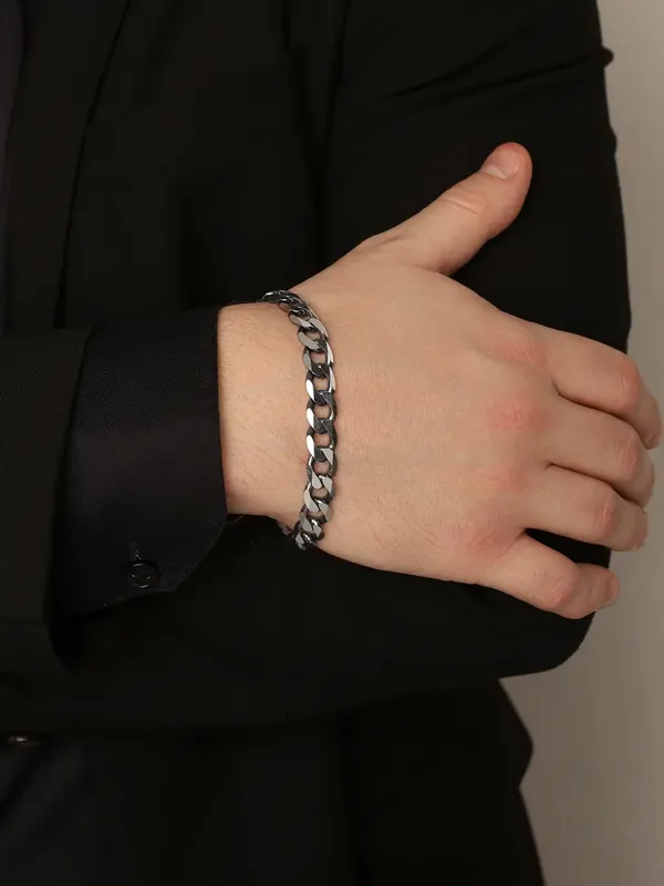 Браслет из серебра, оксид