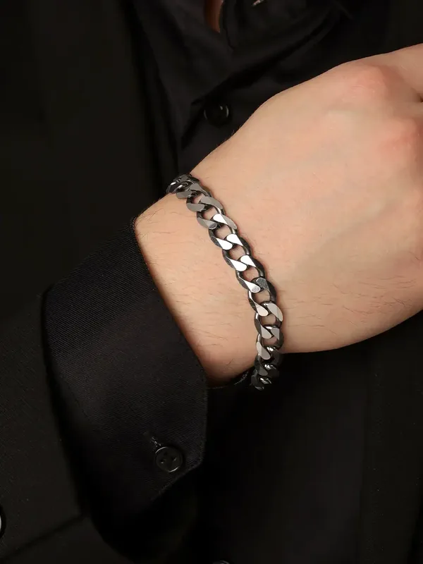 Браслет из серебра, оксид