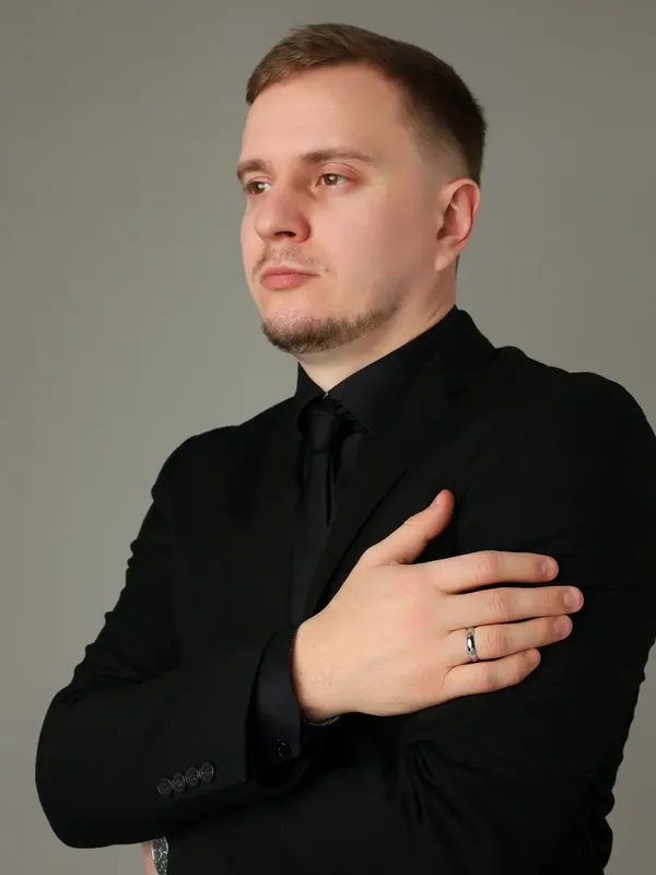 Кольцо обручальное из серебра, родий