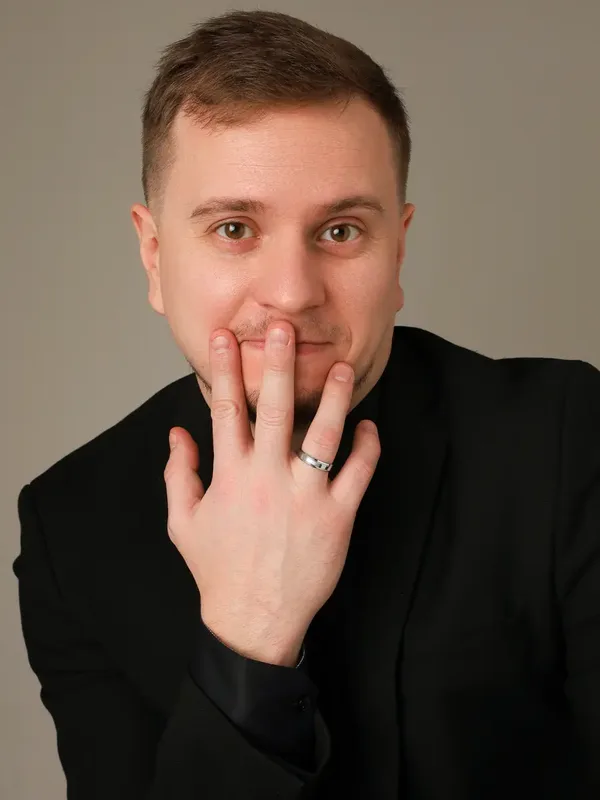 Кольцо обручальное из серебра, родий
