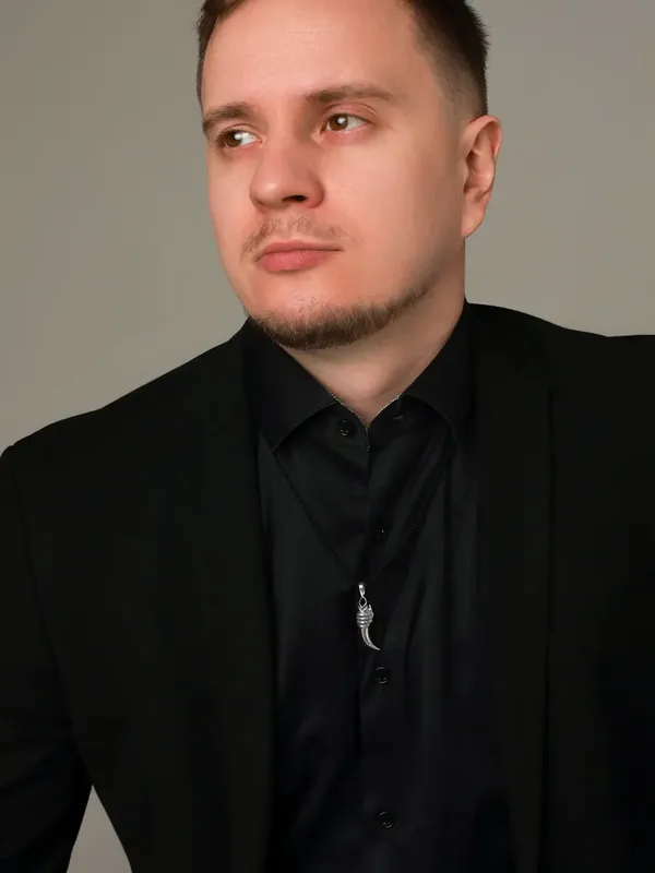 Подвеска из серебра, оксид