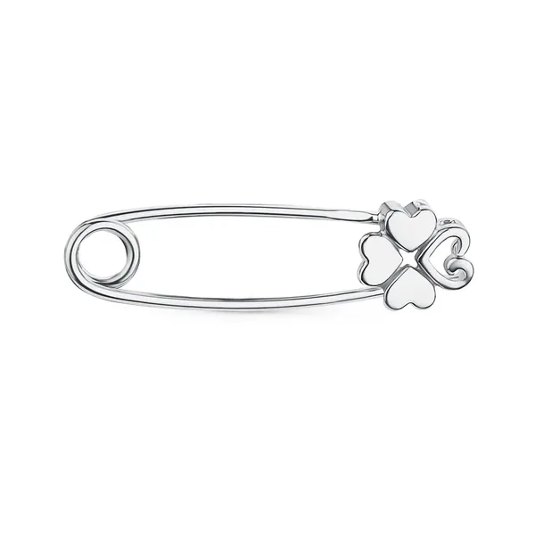 Булавка из серебра, родий