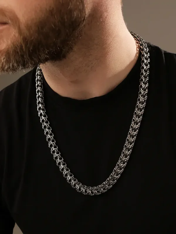 Цепь из серебра, оксид