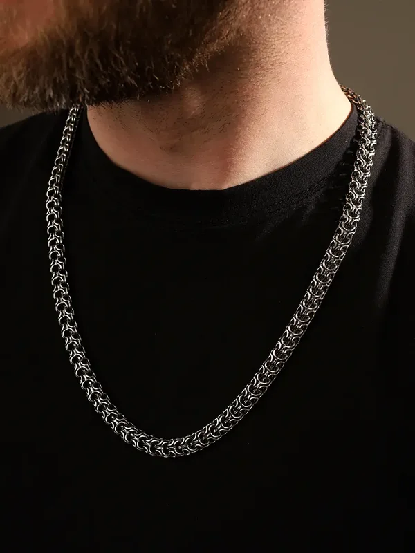 Цепь из серебра, оксид
