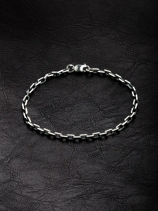 Браслет из серебра, оксид