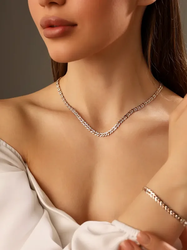 Браслет из серебра, золочение