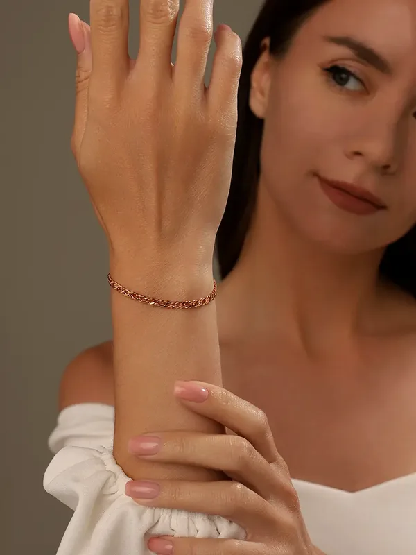 Браслет из серебра, золочение