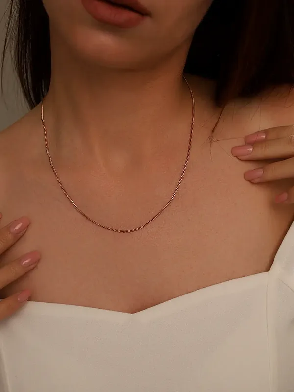 Цепь из серебра, золочение