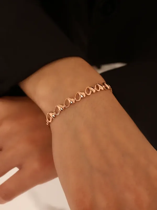 Браслет из серебра, золочение