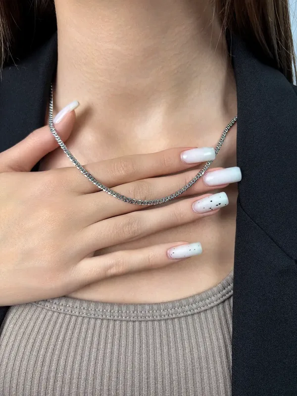 Цепь из серебра, родий