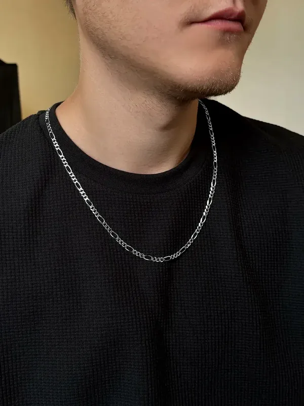 Цепь из серебра, родий