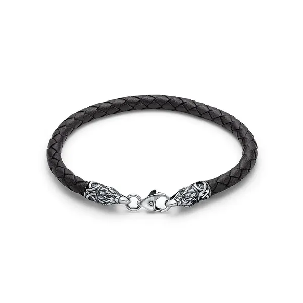 Браслет из серебра, оксид