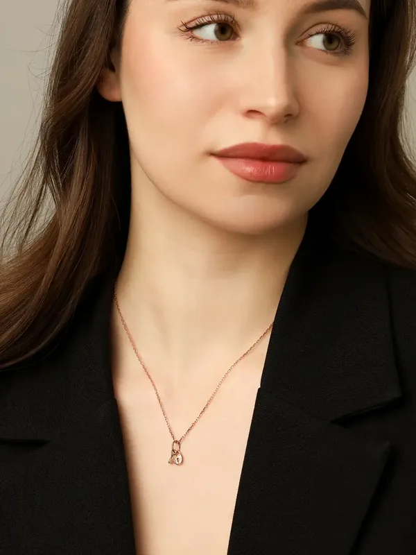 Подвеска из серебра, золочение