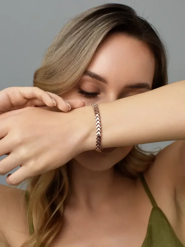 Браслет из серебра, золочение