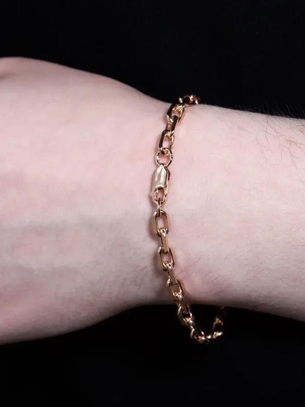 Браслет из серебра, золочение