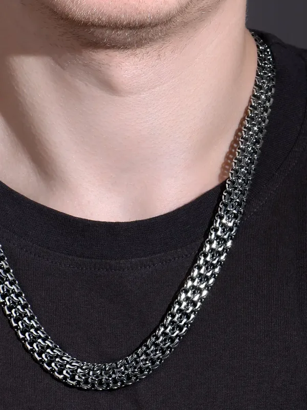Цепь из серебра, оксид
