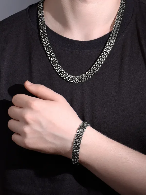 Цепь из серебра, оксид