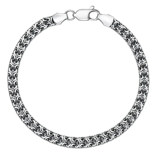 Браслет из серебра, оксид
