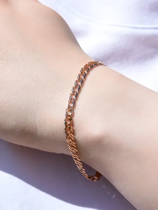 Браслет из серебра, золочение