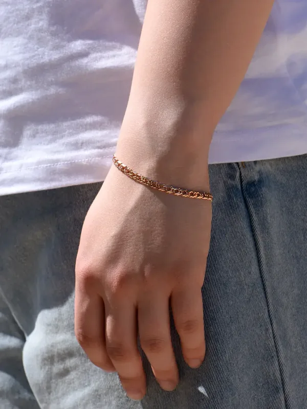 Браслет из серебра, золочение
