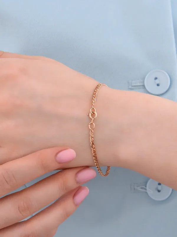 Браслет из серебра, золочение