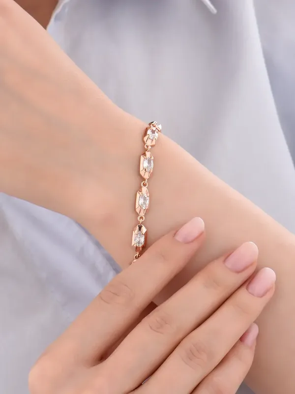 Браслет из серебра, золочение