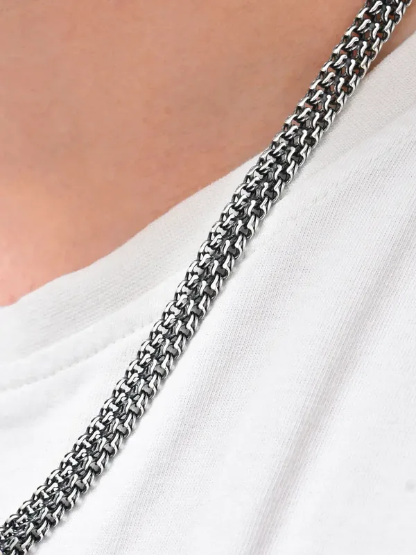 Цепь из серебра, оксид