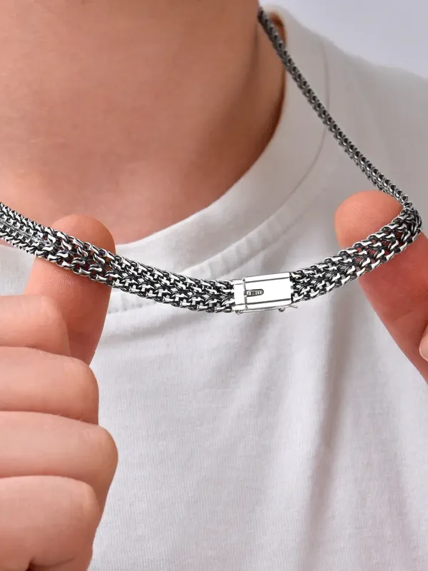 Цепь из серебра, оксид