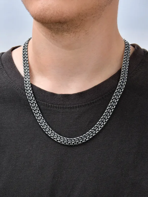 Цепь из серебра, оксид