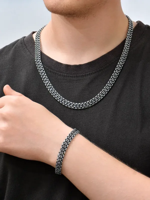 Цепь из серебра, оксид