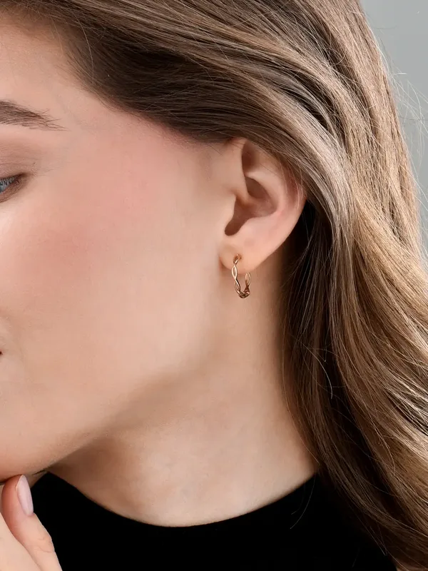 Серьги из серебра, золочение