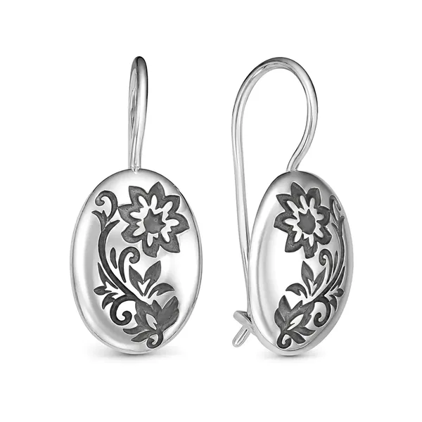 Серьги из серебра