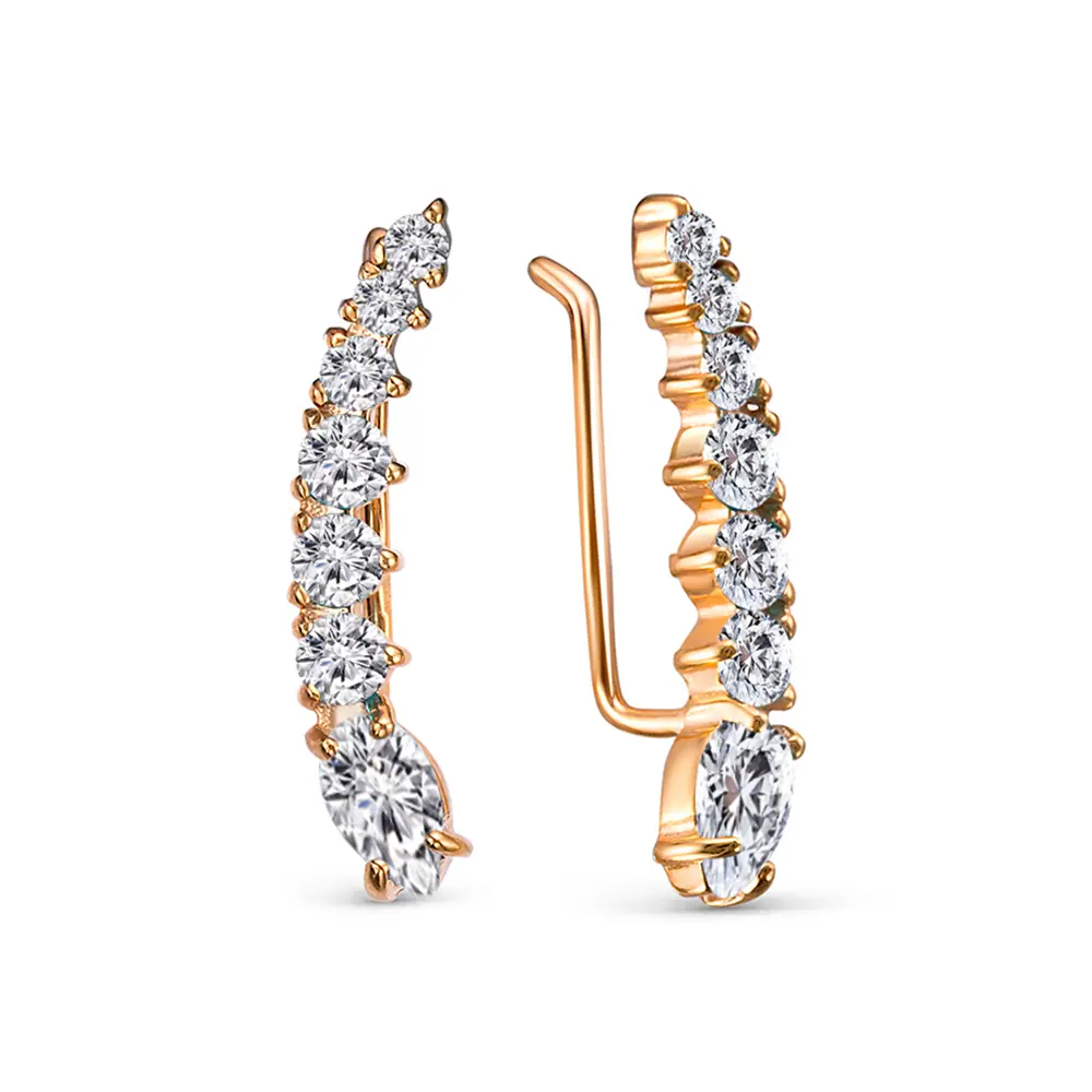 Серьги 13002з-100 золочение